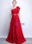 In Stock:Ship in 48 Hours One Shoulder Long Prom Dress With Pocket