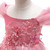 In Stock:Ship in 48 Hours Pink Tulle Off the Shoulder  Appliques Girl Dress