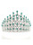 Green Crown Bride European Luxury Alloy Diamond Crystal
