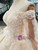 Champagne Tulle Sequins Off the Shoulder Long Sleeve Appliques Luxury Wedding Dress