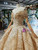 Ball Gown Tulle Lace Sequins Off the Shoulder Embroidery Flower Luxury Wedding Dress