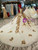 Champagne Ball Gown Lace Appliques Sequins Off the Shoulder Luxury Wedding Dress