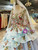 Blue Ball Gown Tulle Embroidery Appliques Luxury Wedding Dress With Beading