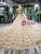 Champagne Gold Tulle Sequins See Through Deep V-neck Luxury Wedding Dress