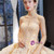 Champagne Ball Gown Sweetheart Appliques Lace Luxury Prom Dress