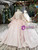 Pink Ball Gown Tulle Lace Long Sleeve Backless Flower Girl Dress With Beading
