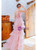 In Stock:Ship in 48 Hours Pink Tulle Spaghetti Straps Tiers Prom Dress