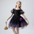 Purple Tulle Star Sequins Flower Girl Dress