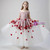 Pink And White Tulle Off the Shoulder Flower Girl Dress