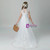 White Tulle Embroidery Appliques Flower Girl Dress