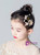 Children's Headdress Pink Flower Head Flower 2 Piece