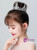 Girls Tiara White Whole Ring Crown Accessories