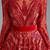 A-Line Red Sequins Long Sleeve Backless Prom Dress