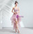 In Stock:Ship in 48 Hours Pink Hi Lo Tulle Appliques Homecoming Dress