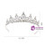 Beautiful Korean Bride Zircon Crystal Crown