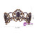 Baroque Retro Purple Upscale Queen Bride Crown