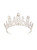 Retro Crown Diamond Wedding Silver White Baroque Queen