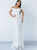 In Stock:Ship in 48 Hours White Mermaid Sequins Off the Shoulder Party Dress