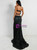 In Stock:Ship in 48 Hours Black Strapless Sequins Party Evening Dress