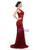 In Stock:Ship in 48 Hours Red Mermaid Sequins V-neck Party Dress