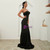 In Stock:Ship in 48 Hours Sexy Black Strapless Sweetheart Party Dress