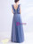 In Stock:Ship in 48 Hours Blue Tulle Beading Prom Dress