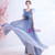 In Stock:Ship in 48 Hours Blue Tulle Beading Prom Dress