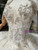 Light Champagne Ball Gown Sequins Off the Shoulder Wedding Dress With Beading