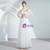 In Stock:Ship in 48 Hours White Tulle V-neck Appliques Beading Wedding Dress