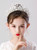 Girls Tiara Princess hairband Crown Earrings Set