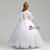 Light Purple Tulle Appliques Flower Girl Dress