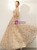 In Stock:Ship in 48 Hours Champagne Tulle Sequins Beading Prom Dress