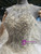 Ivory White Ball Gown Tulle Halter Beading Backless Wedding Dress