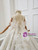 White Ball Gown Sequins Spaghetti Straps Appliques Flower Girl Dress