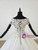 White Ball Gown Tulle Sequins Cap Sleeve Appliques Beading Wedding Dress