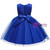 In Stock:Ship in 48 Hours Royal Blue Tulle Appliques Flower Girl Dress