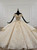 Champagne Ball Gown Tulle Sequins Appliques Off the Shoulder Luxury Wedding Dress