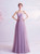 In Stock:Ship in 48 Hours Purple Tulle Sweetheart Appliques Prom Dress 2020