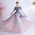 In Stock:Ship in 48 Hours Blue Purple Tulle Spagehtti Straps Prom Dress 2020