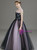 Black Tulle Lace Appliques Long Flower Girl Dress 2020