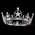 Sweet Rhinestone Tiara Five-pointed Star Princess Hair Accessories Crown