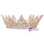 Round Crown Princess Atmospheric Crown Wedding Headdress Baroque Retro Accessories