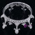 Silver Full Crown Round Crown Headwear Tiara