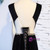 A-Line Black Velvet Backless Prom Dress With Beading 2020