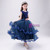 Shop 2020 Cheap Red Scoop Tulle Ruffles Beading Flower Girl Dress