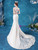 Buy 2020 In Stock:Ship in 48 hours Satin Trumpet Mermaid Square Neck Sweep Train Wedding Dress