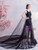 Buy 2020 In Stock:Ship in 48 hours Black High Low Tulle Beading Prom Dress