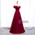 Buy Cheap 2020 Off The Shoulder Burgundy Satin Cut Out Prom Dress Under 119