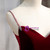Shop 2020 Tea Length Burgundy Velvet Tulle Sweetheart Prom Dress Under 95