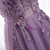 Shop 2020 V Neck Purple Beading Appliques Tulle A Line Prom Dress Under 129